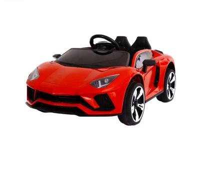 China Ride On Toy Remote Control Car Two Seat Double Open Doors Kids Car With Led Light for sale