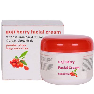 China Whitening OEM Best Bleaching Goji Berry Facial Cream Anti Aging Private Label for sale