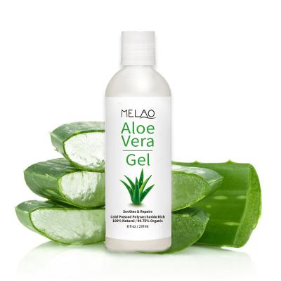 China Natural Organic Forever Alive Bulk Smoothing Aloe Vera Gel Acne Treatment OEM Private Label Skin Care Acne Treatment Repair Gel for sale