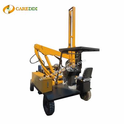 China Highway Helical Hammer Highway Pile Drive Screw Ram Ground Pile Machine for sale