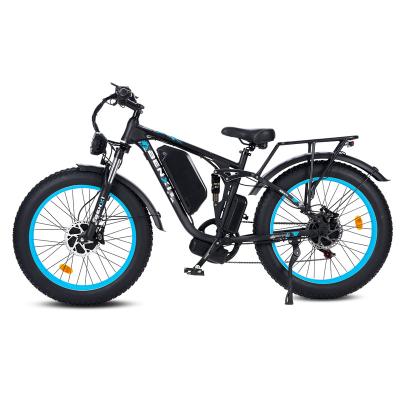 China Aluminum Alloy Electric factory Direct Sale Seeker 26 Dual Motor Electric Bike 3000W 23AH For Adult for sale