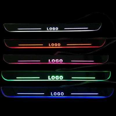 China Ice Blue Silica Gel+LED Trunk Tail Light Dynamic Flame Rear Tail Light Car LED Brake Turn Signal Lamp Car LED Reverse Strip Light Yellow Red for sale