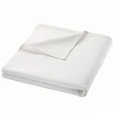 China Plain Guangzhou Factory Wholesale 5 star hilton hotel bed sheet sets 100%cotton plain white hotel bedding sheet set for sale