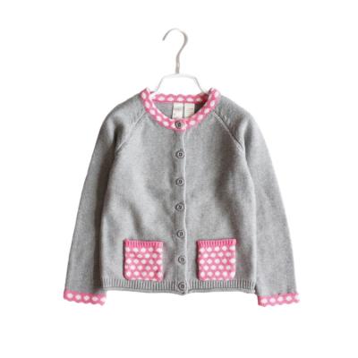 China 2021 Styles Children's Full Standard Knitted Cardigan Baby Anti-shrink Running Small Thick Sweater Each Piece With Gross Opp Bag Support 5 GG for sale