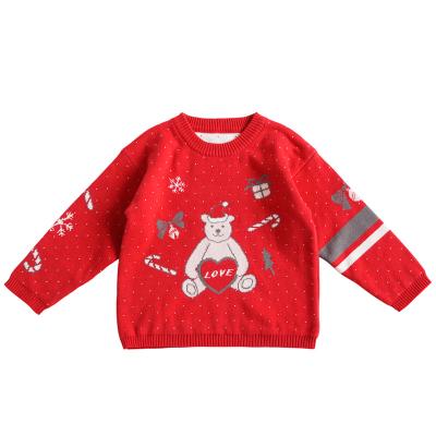 China 2021 Wholesale Anti-shrink Boutique Baby Kids RTS Sweater Children Winter Oversized Custom Knit Plain Sweaters for sale