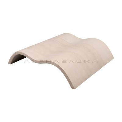 China Alpha Sauna Manufacturer Traditional Wooden Sauna Backrest For Sauna Room for sale