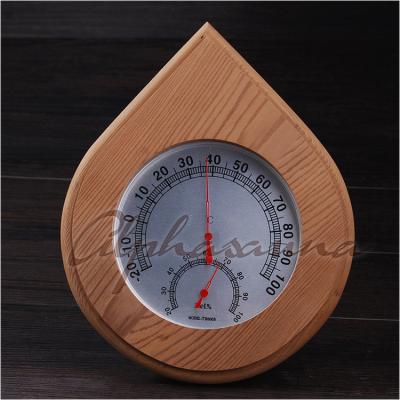 China Computer Control Panel Water Drop Sauna Cedar Thermometer and Dry Hygrometer Traditional Sauna Infrared Sauna Room for sale