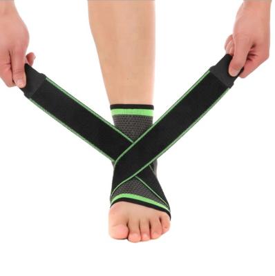 China Adjustable Breathable Daily Life + Sports Compression Ankle Support Brace For Running Walking for sale