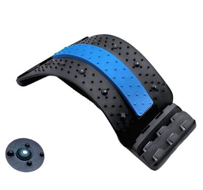 China Acupressure Multi Level Magnetic Points Back Platform Spine Lumbar Support Massager Function Stretcher Biscuit for sale