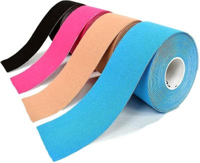 China Breathable Cotton Kinesiology Muscle Bandage Multicolor Muscle Bandage Muscle Therapy Sports Tape for sale