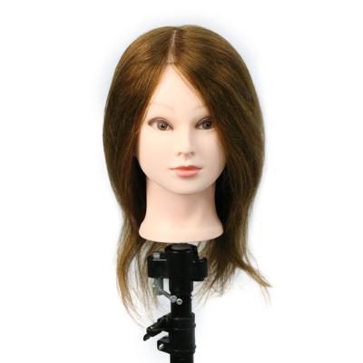 China Cosmetology Mannequin Leads 100% Deluxe Hair Teaching Doll Hair Stylist Training And Teaching Dedicated Main Contact for sale