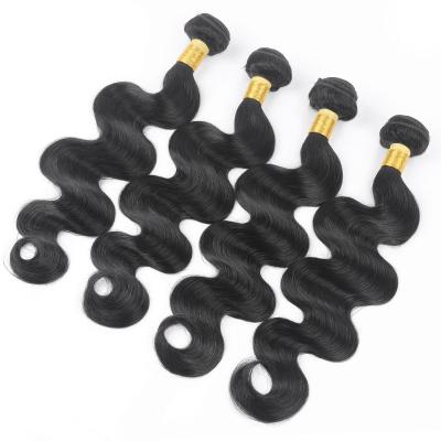 China Unprocessed Hair Weaves Double 100 Hand Drawn Hair Extension Tied Virgin7A Body Wave Hair Wefts Indian Remy Hair Weft for sale