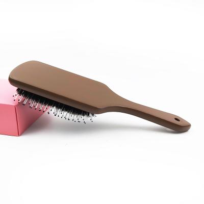 China Waterproof Wooden Hair Comb Private Label Hair Brush Wooden Hair Bristle Brushes for sale