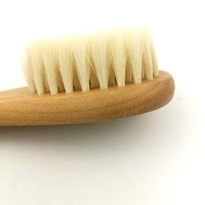 China Wholesale Nondisposable Baby Care Baby Grooming & Health Care Kit Baby Hair Brush l Wooden Hair Goat Children for sale