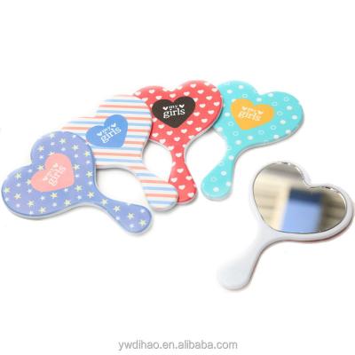 China Comfortable Mini Comb With Heart Shaped Mirror Set Wholesale for sale