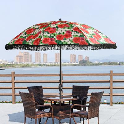 China Wholesaler price beach umbrella outdoor advertising umbrella factory direct sale for sale