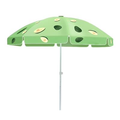 China 2021 new design umbrella big outdoor Beach Umbrella Promotional Hot Sale Decorative Garden with wholesaler price for sale