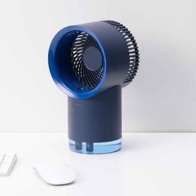 China Rechargeable Water Mist Mini Air Cooler Mist Spray Fan with 400ml Water Tank for sale