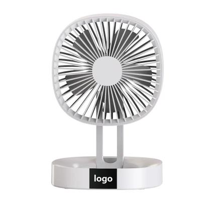 China Usb Rechargeable Foldable Hot Selling Portable Table Desk Foldable Fan for sale