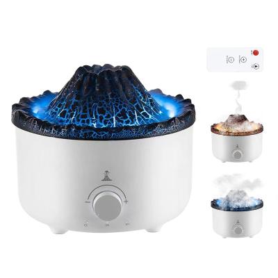 China Aramo Volcano Eruption Effect Air Humidifier Remote Control Ultrasonic Diffuser for sale