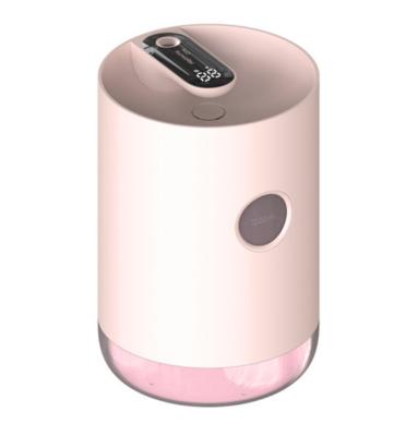 China LED Night Light 3000mAh Battery Operated Mini Portable Ultrasonic h2o Air Humidifier for sale