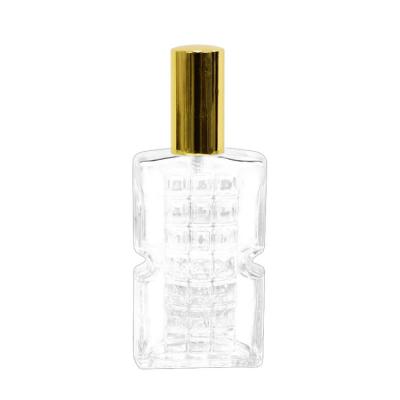 China Personal Care Perfume Bottle Packaging Women's Perfume Glass Bottle 60ml With Mist Sprayer for sale