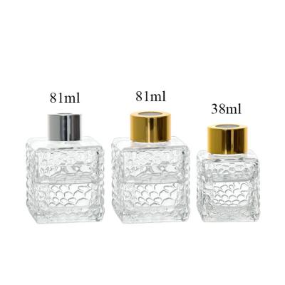 China Gift & Craft Flower Diffuser Bottle, Tubular Diffuser Set, 30ml 80ml Luxury Glass Reed Diffuser Bottle for sale