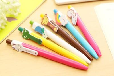 China Students cartoon type plastic pen for sale