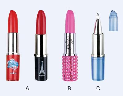 China lipstick type gift ball pen for sale