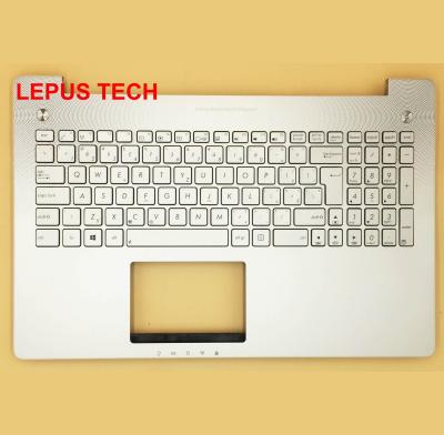 China New original CZ SK keyboard for ASUS N550 N550JV N550JK silver palmrest keyboard N550 N550JV N550JK for sale