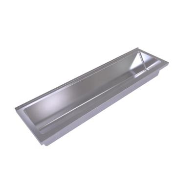 China Radius Internal Corners For Hot Sale 304 Stainless Steel Ablution Bowl Easy Clean Hand Wash Sink Excellent Quality OEM&ODM for sale