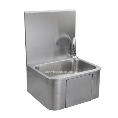 China Industrial Hospital Foot Pedal Sink Hospital 304 Stainless Steel Knee Operated Sink for sale