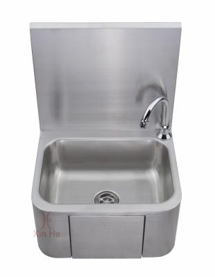 China Without Faucet Chinese Knee Operated Sink Made By 304 Stainless Steel for sale