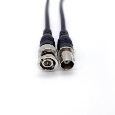 China Video Camera 1M Surveillance Camera BNC Cable Male to Female Extension Cable BNC Male to Female BNC Jumper Cable 75-3 RG58 3C-2V for sale