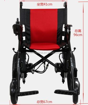 China Kangmei Cheapest Hot Selling Comfortable Steel Foldable Adult Electric Wheelchair for sale