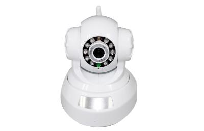 China SD Card Pan / Tilt Surveillance Wifi Baby HD Monitor Two-way Audio , Wireless IP Camera for sale