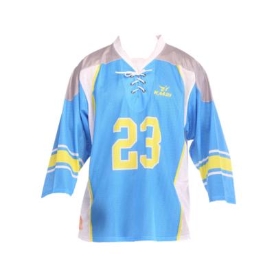 China New Design Quick Dry Your Own Outdoor Practice Tank Top Sportswear Ice Hockey Uniforms With Customized Numbers for sale