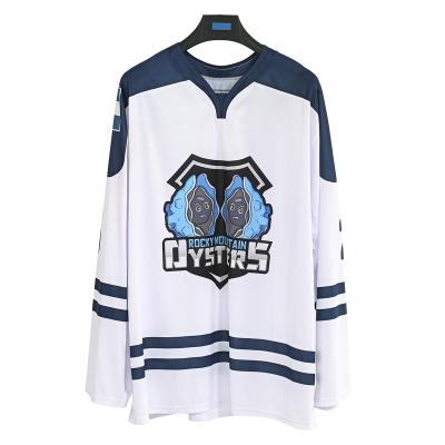 China Shirts & Complete New Design Your Own Practice Jersey Sportswear Ice Hockey Outdoor Uniforms With Customized Numbers for sale