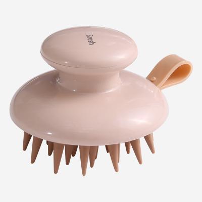 China Head Silicone Body Head Scalp Brush Massager Shampoo Hair Brush for sale