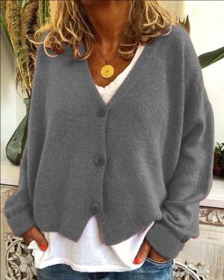 China Sheep Cashmere Anti-Shrink Chinese Professional V-Neck Manufacturer Short Cardigan for sale