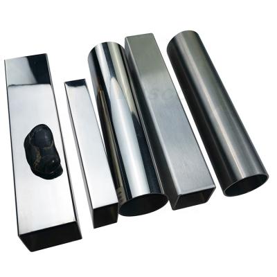 China Build quality is eternal value 201 grade mirror finished Inox stainless steel decoration pipe for sale