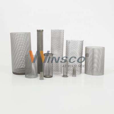 China Food Processing ASTM 304L 316 Stainless Steel 316L Perforated Tube For Food Processing for sale