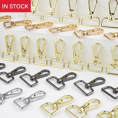 China Hot Sale 20 25mm Handbag Hook Metal Nickel Free Snap Buckle Customized Bag Hook In Running Gold Nickel 4/5 1Inch Fashion Dog Swivel Clasp Hook for sale