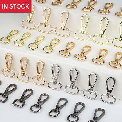 China Eco-Friendly Wholesale Handbag Hardware 0.5 0.6 0.8 1 Inch Dog Leash Swivel Snap Hooks In Bag Running Accessories 13 16 20 25 Mm Metal Snap Hook for sale