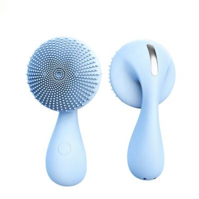 China Acne Treatment Facial Cleansing Brush 4 Function Modes Peel Rechargeable Rejuvenation Massage Face Cleansing Brush for sale