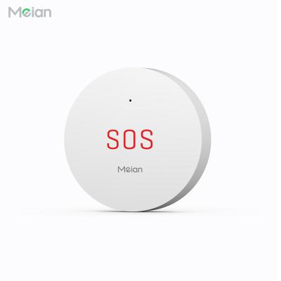 China APP Tuya Zigbee Panich Button Emergency Smart Home Wireless Remote Control Button for sale