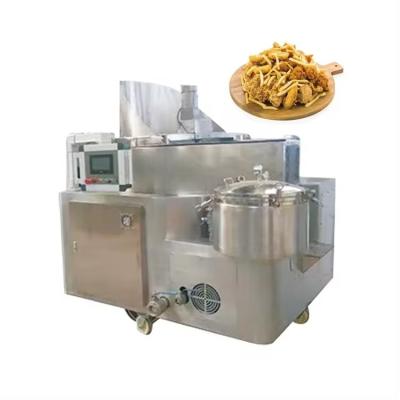 China Food & Beverage Factory Food Processing Factory Batch Fried Leisure Food Frying Machine Snack Food Deep Fryer for sale