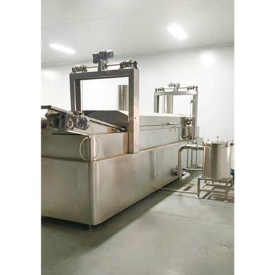 China Snack food factory Chips Frying Machine/French Fries Donut Continuous Deep Fryer/Continuous Deep Fryer Machine for sale