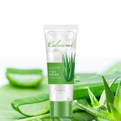 China Moisturizer Calosemi Free Samples Wholesale 100% Pure Aloe Vera Vera Moisturizing Hydrating Soothing Skin Care Gel for sale