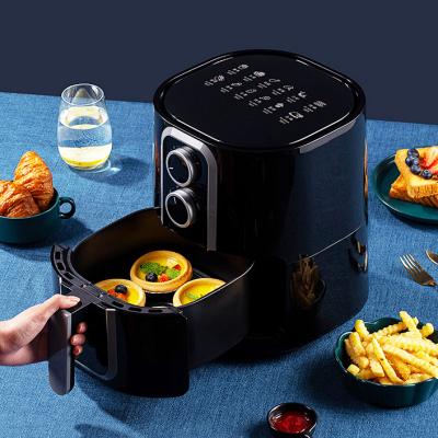 China Hotel Customized Air Fryer Oven Oil Free 5L 220V 110V Digital Electric Hot Deep Fryer Without Oil Air Fryers for sale